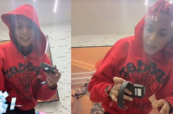 Oruam tira tornozeleira eletrônica em vídeo após habeas corpus