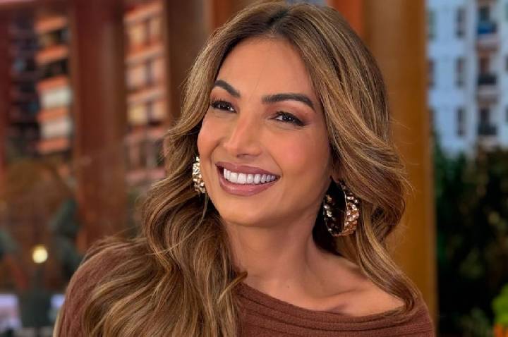 Patrícia Poeta celebra ao ter nome em ranking de apresentadores queridos