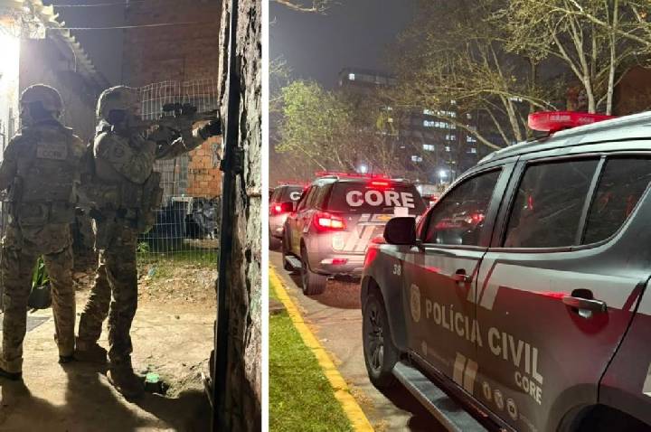 Polícia Civil faz operação em cinco estados contra quadrilha do RS