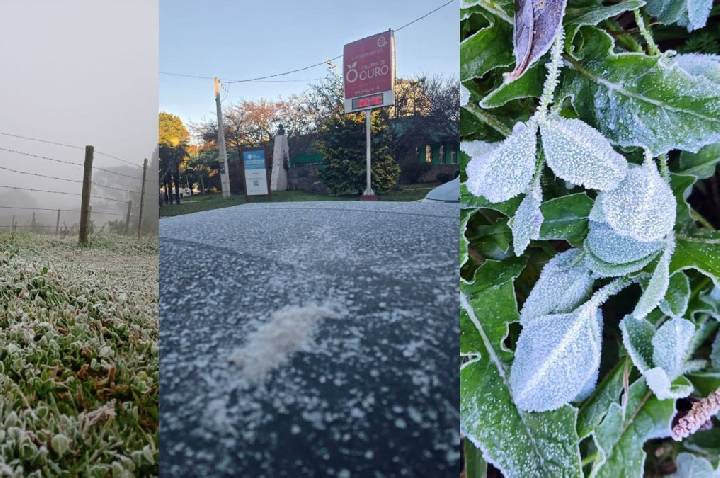 Porto Alegre tem menor temperatura do ano; RS registra frio abaixo de 0°C