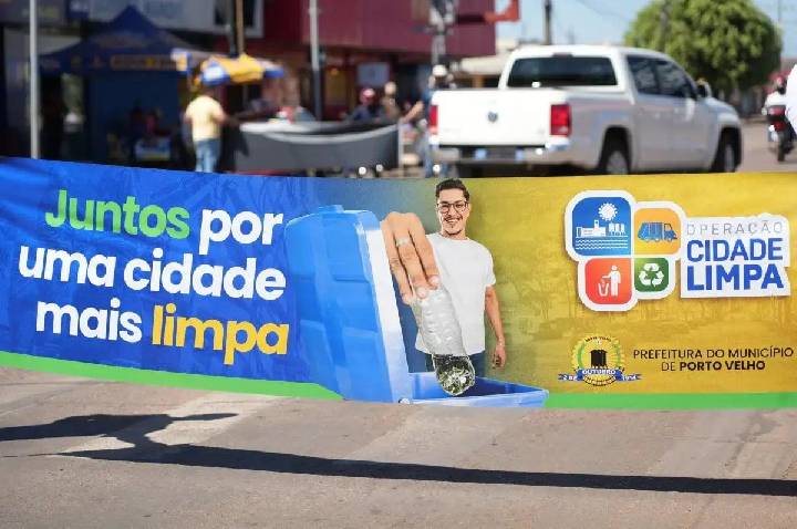 Prefeitura de Porto Velho avança na limpeza após mais um ano de serviços
