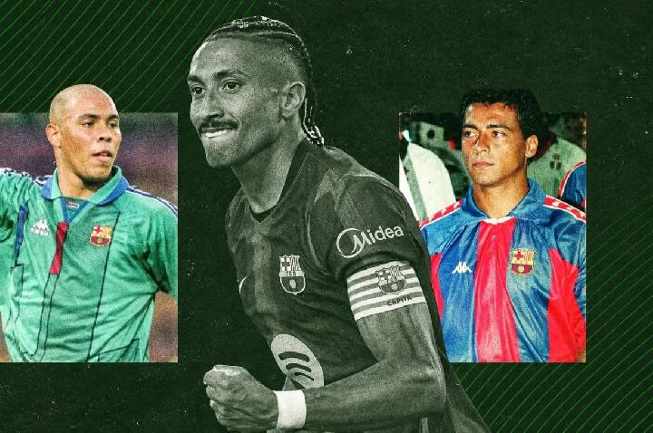 ‘Raphinha Nazário’? Início explosivo de temporada no Barcelona revive comparações com craques