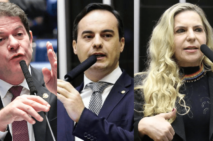 Real Time/CE: Cid, Capitão Wagner e Luizianne lideram corrida ao Senado