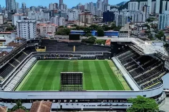 Santos quer ampliar serviços na Vila Belmiro antes de reconstrução