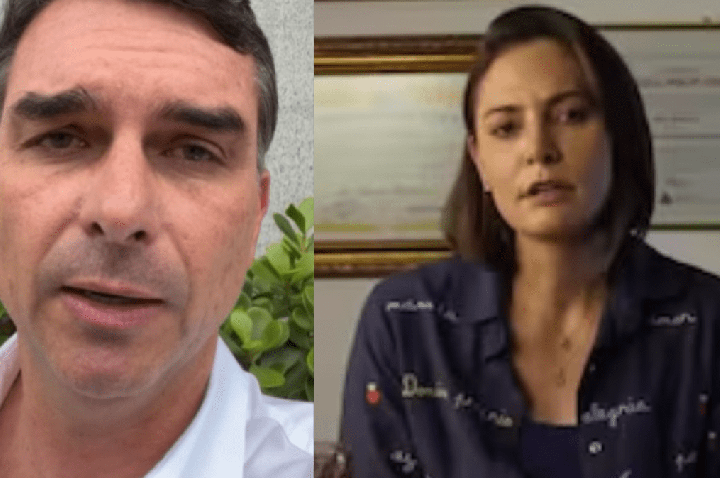 Sem citar Michelle, Flávio fala em pessoas que querem “boicotar” campanha