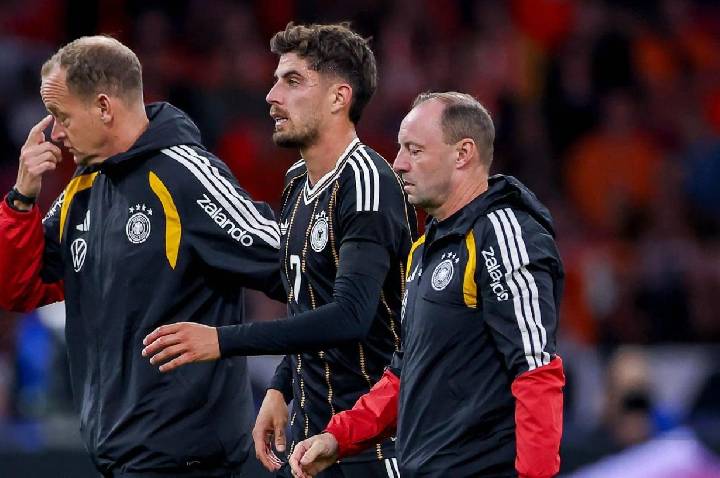 Substitutos de Havertz no Arsenal após lesão com a seleção da Alemanha