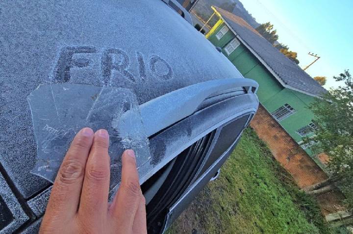Temperaturas de 0ºC e geadas marcam final de semana no RS; veja previsão