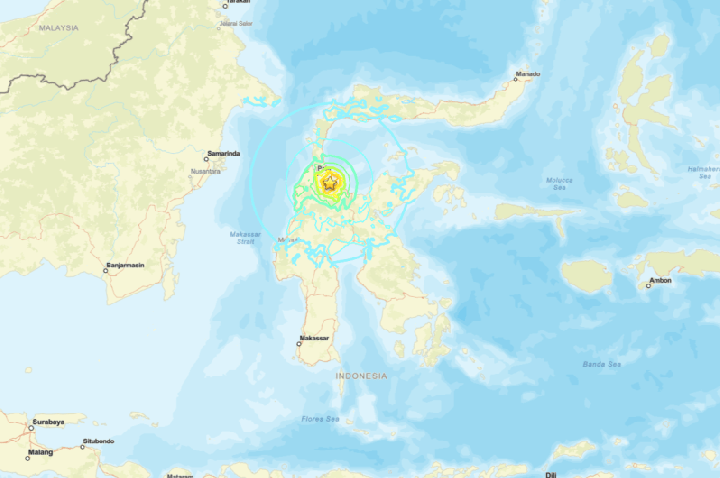 Terremoto de magnitude 6,7 atinge ilha na Indonésia