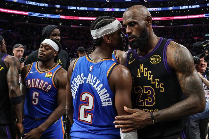 Thunder varre Lakers e avança à final da Conferência Oeste da NBA