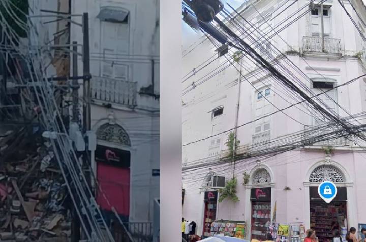 Trechos interditados após desabamento são reabertos para pedestres em Belém