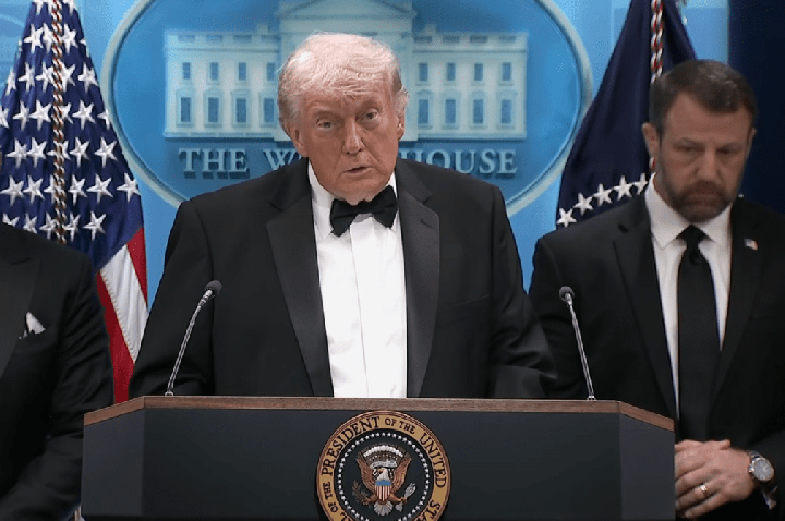 Trump: Peço que resolvamos nossas diferenças em paz