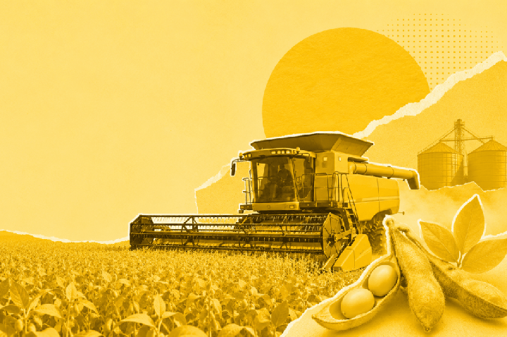 USDA reduz previsão global de soja 2026/27