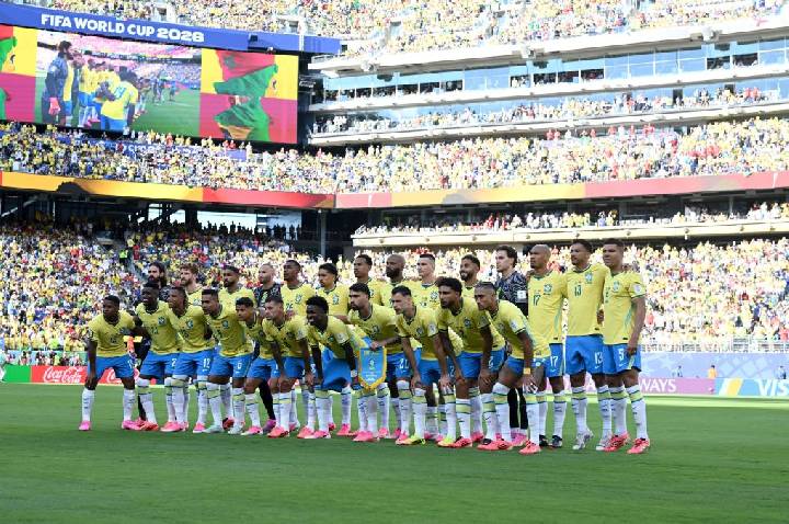 Veja a tabela atualizada do grupo do Brasil na Copa do Mundo de 2026