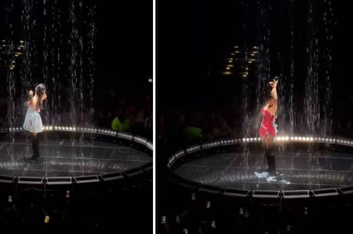 Vestido de Olivia Rodrigo “derrete” em estreia de turnê e vídeo viraliza