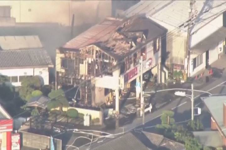 Vídeo: Imagens aéreas mostram danos causados no Japão por terremoto de 7,1