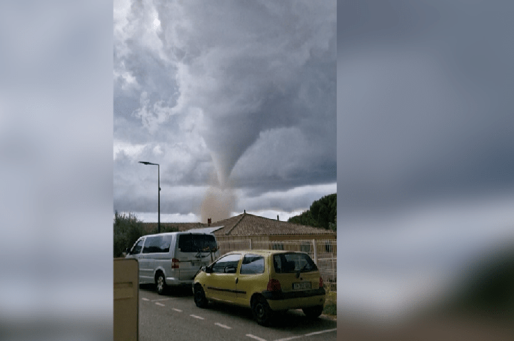 Vídeo mostra tornado que deixou feridos e causou destruição na França