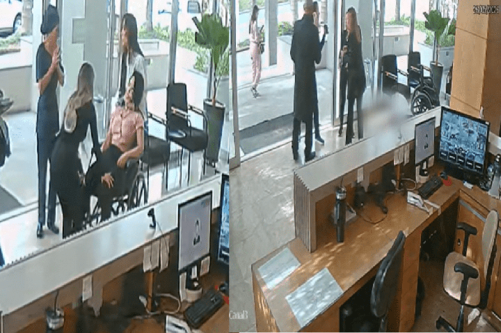 Vídeo: mulher chegou desacordada em clínica após procedimento estético