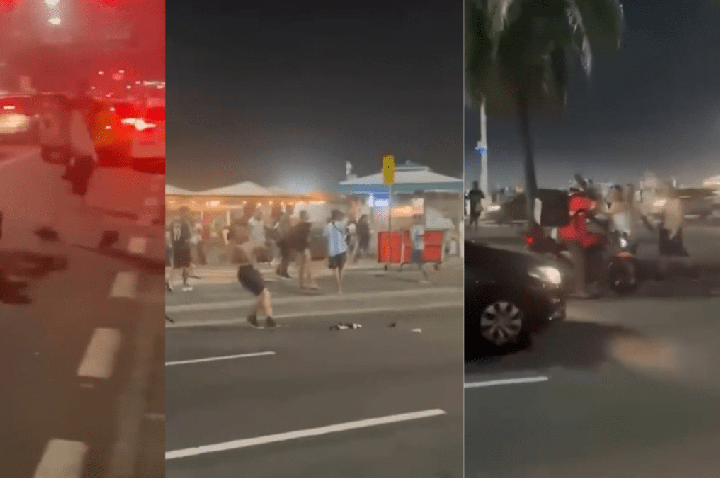 Vídeo: torcedores brigam nas ruas do RJ após final da Copa do Mundo