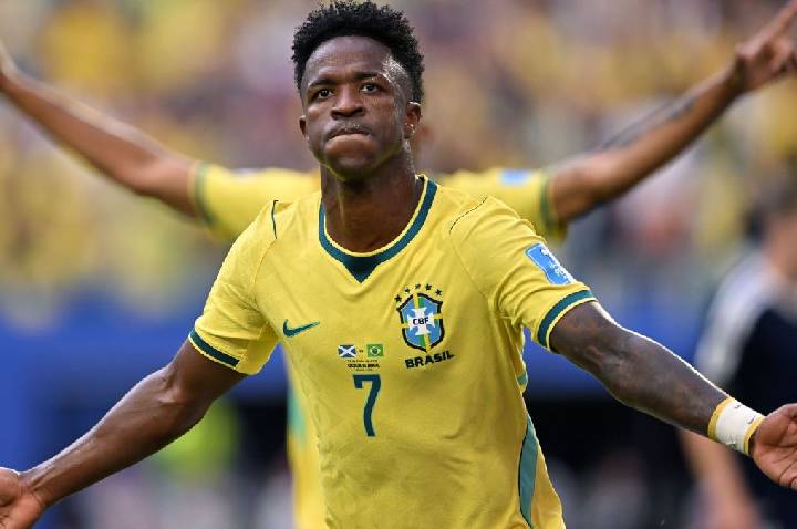 Vini Jr. pode se tornar maior artilheiro do Brasil em Copas desde Ronaldo