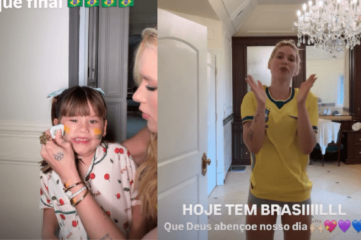 Virginia mostra animação e preparativos para levar filhas ao jogo do Brasil