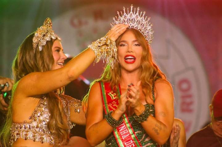 Virginia reage a anúncio de Paolla Oliveira como rainha da Imperatriz