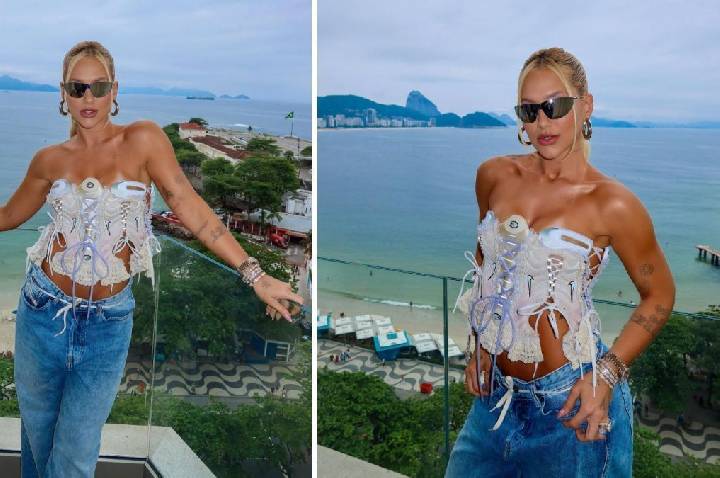 Virginia resgata tendência fashion e usa corset de tênis em jogo da NFL