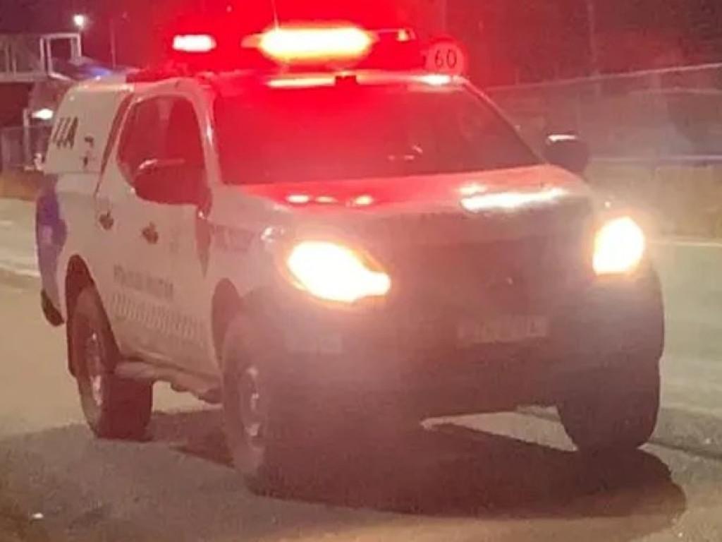 Foragido é preso após ser atacado com golpe de facão no pescoço em Porto Velho