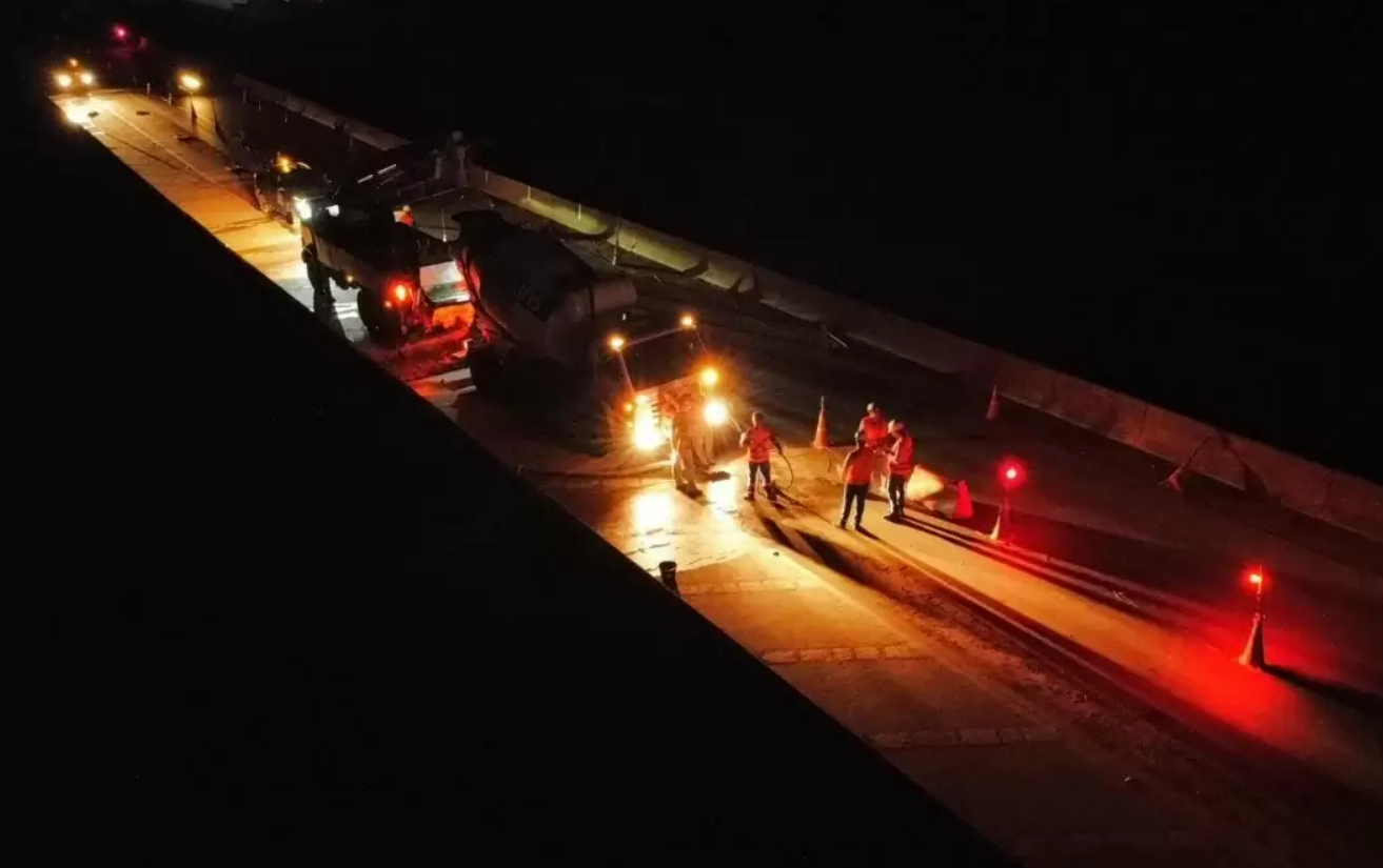 Interdição na BR-364: Ponte sobre o rio Candeias segue fechada para veículos pesados até domingo