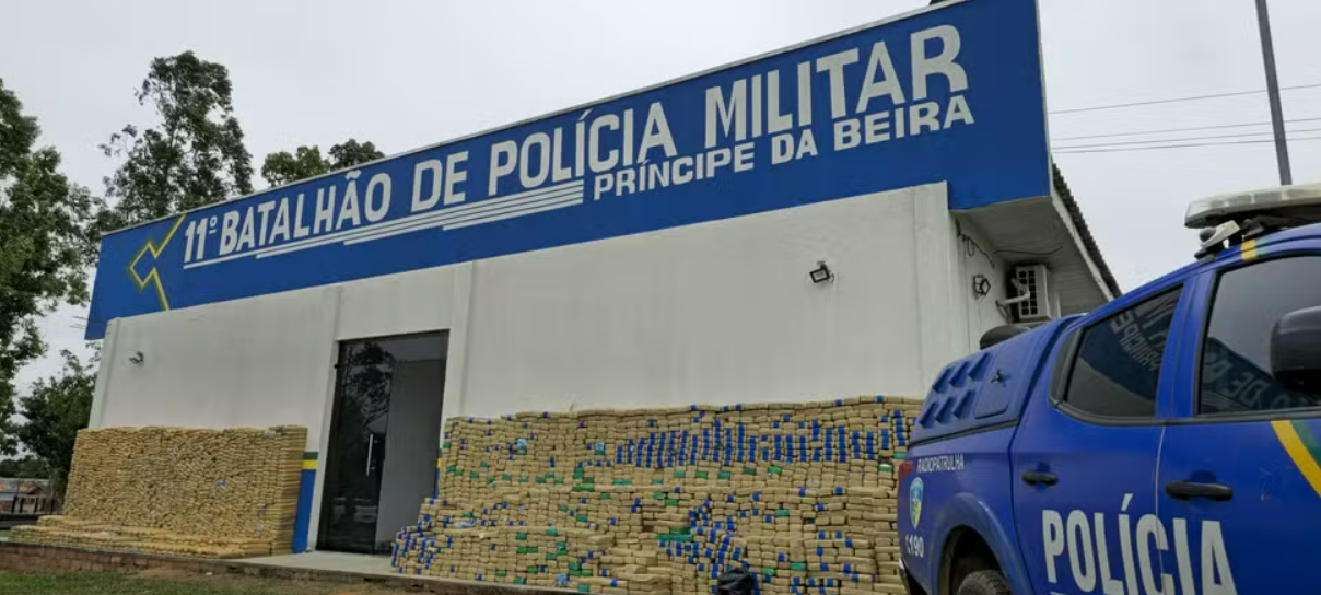 Rondônia registra maior apreensão de drogas da história: quatro toneladas de skunk escondidas em carreta