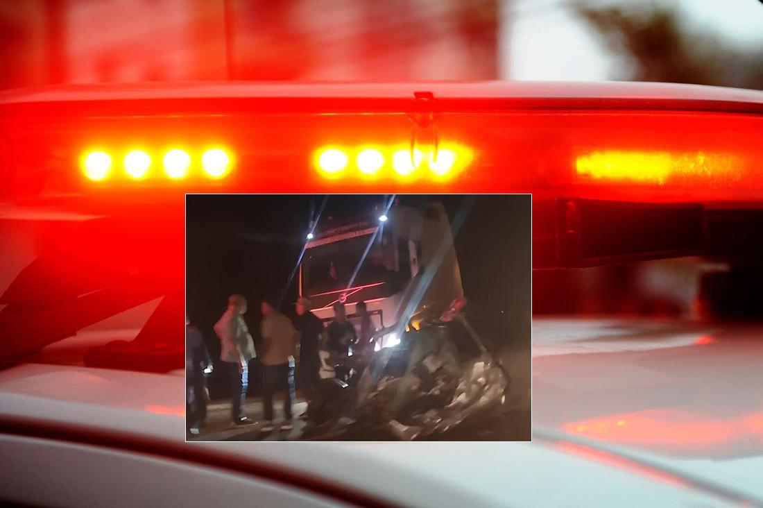 Três homens morrem em colisão frontal entre carro e carreta na BR-364, em Candeias do Jamari