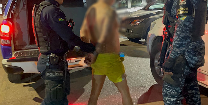 Violência doméstica: Homem monitorado por tornozeleira eletrônica é preso após agredir e ameaçar matar a companheira.
