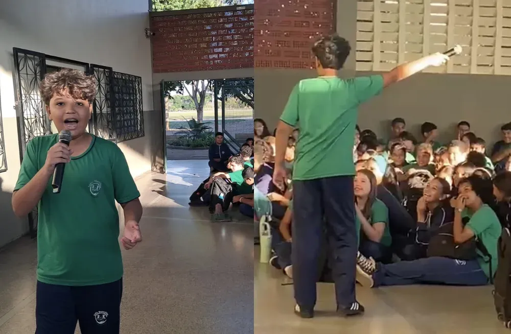 Estudante de Rondônia emociona em show de talentos e viraliza nas redes sociais