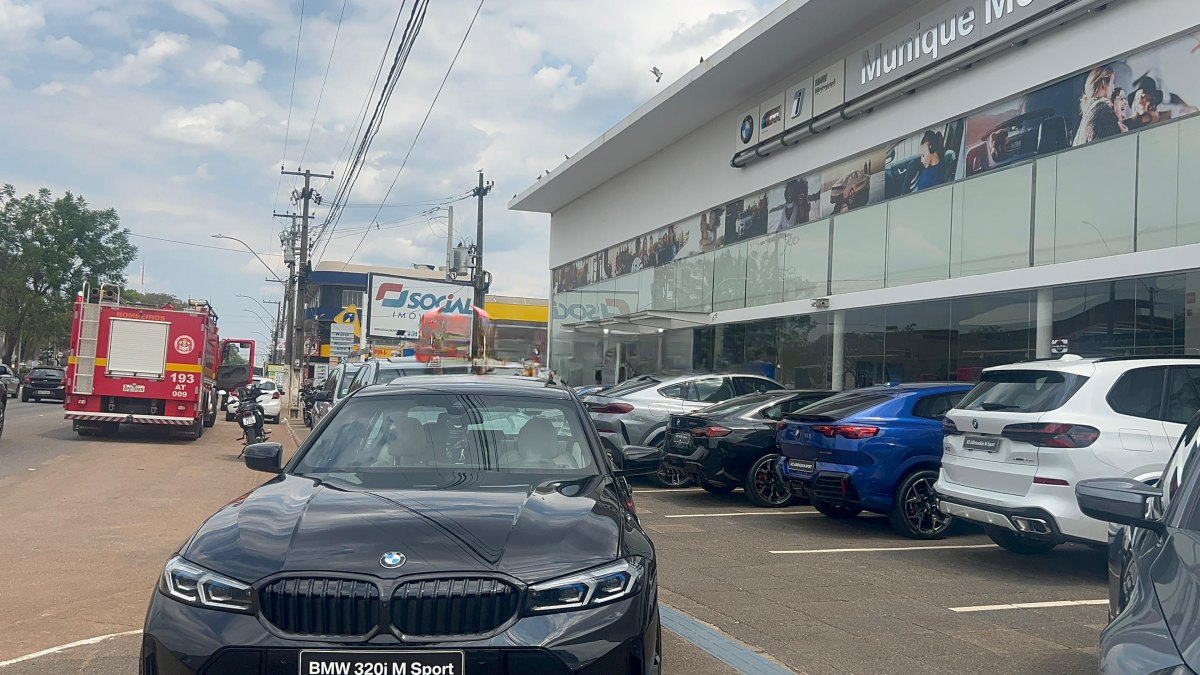 Princípio de incêndio atinge concessionária BMW em Porto Velho.