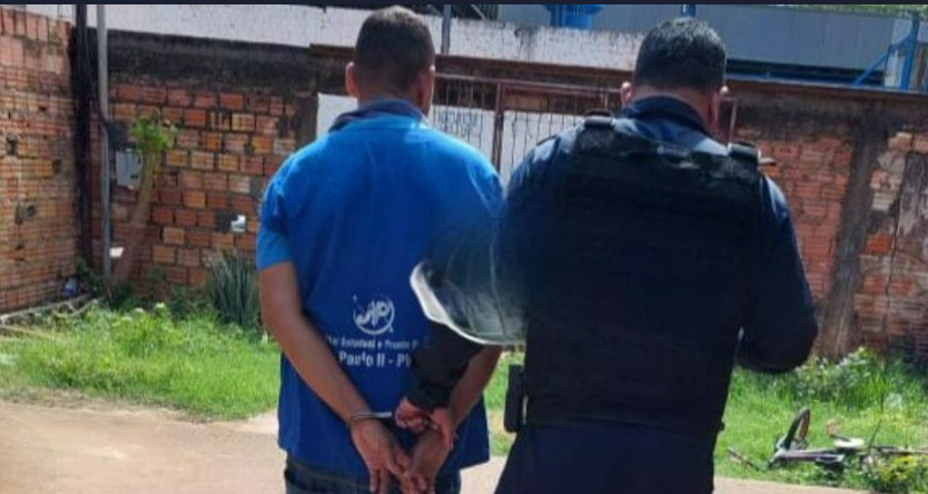 Equipe do Sargento Machado prende foragido da justiça em Porto Velho