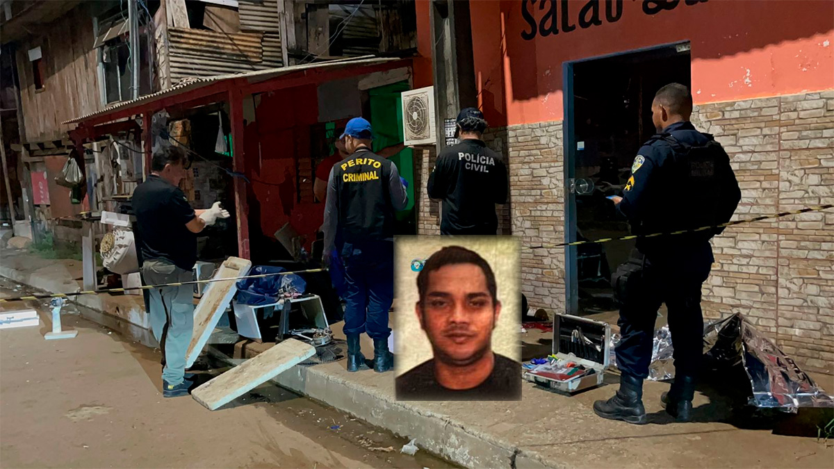 Homem é executado a tiros em frente à própria residência no centro de Porto Velho.