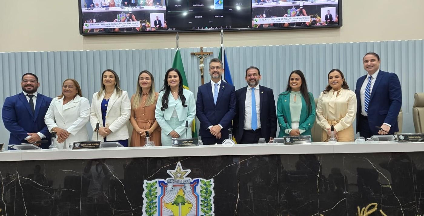 Laerte Gomes preside 3ª Reunião Ampliada do Parlamento Amazônico e defende políticas que aliem produção e preservação