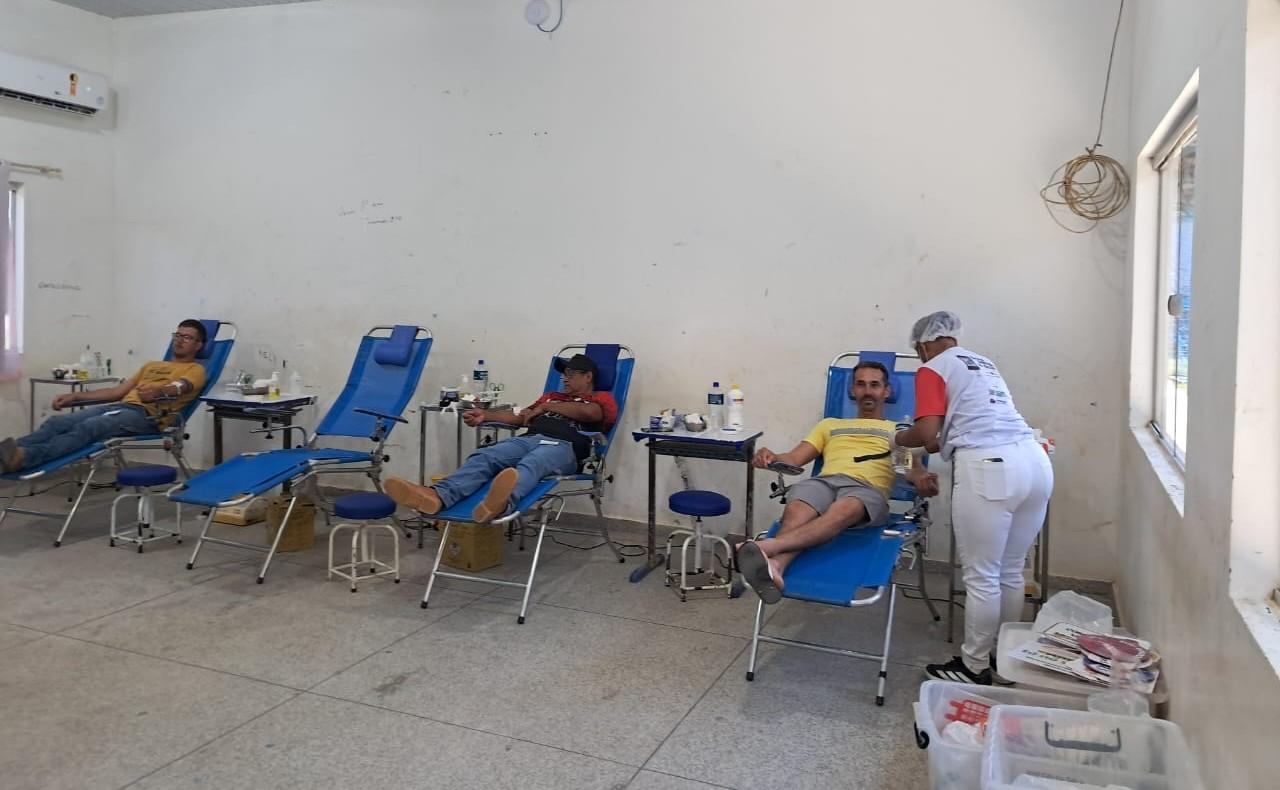 A pedido da deputada Dra. Taíssa, distrito de Jacinópolis recebe ação de doação de sangue