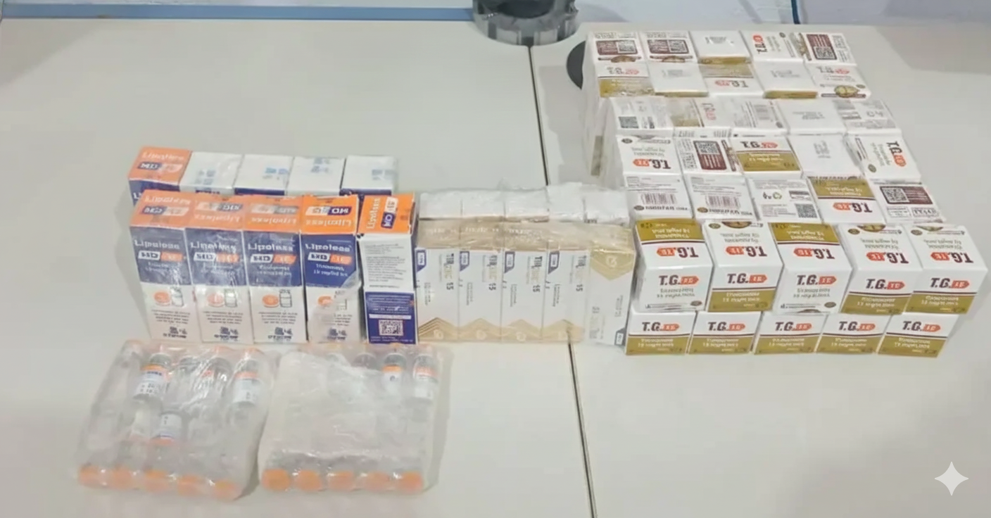 Denarc apreende 240 ampolas de emagrecedor ilegal em Porto Velho