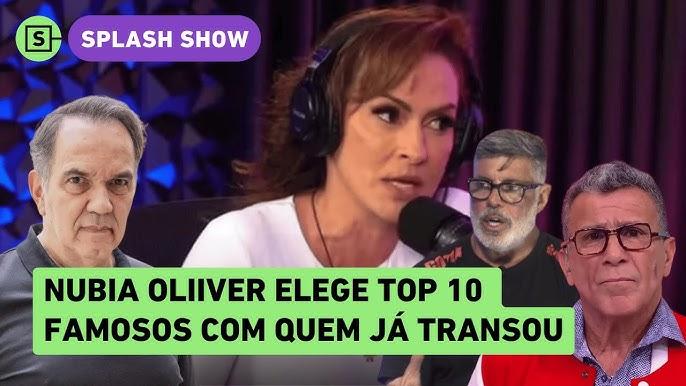 Núbia Oliiver revela “Top 10” de famosos com quem já se envolveu e detalhes de episódios inusitados
