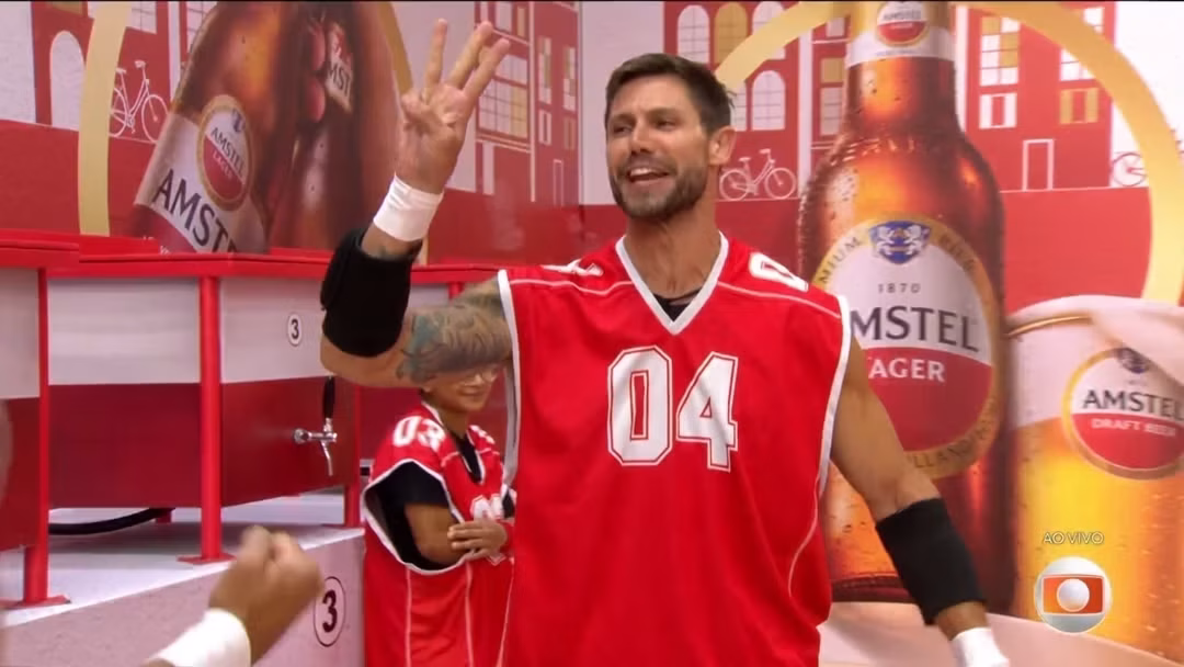 BBB 26: Jonas Sulzbach vence a Prova do Líder pela terceira semana seguida