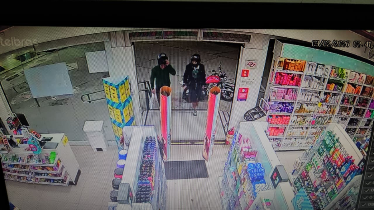 Dupla especializada em roubo a farmácias é presa na zona leste de SP