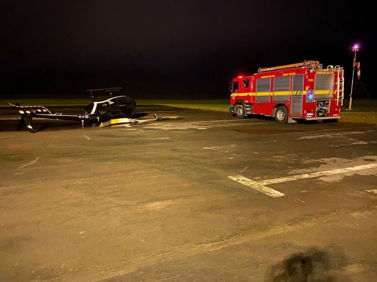 Homem é preso tentando furtar helicóptero no sul de Minas Gerais