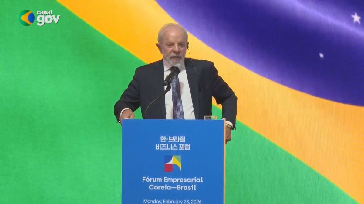 Lula critica “uso do comércio como arma” em discurso na Coreia do Sul