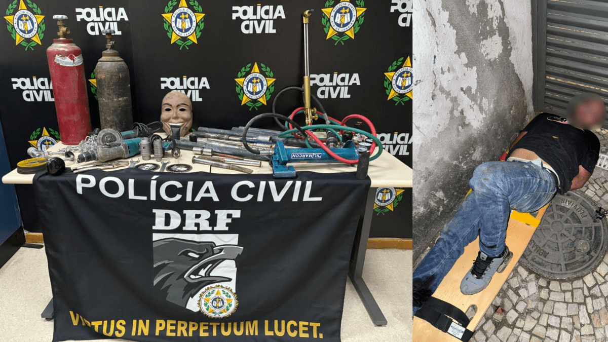 Paulista é preso no Rio por tentativa de roubo à joalheria com ajuda do CV