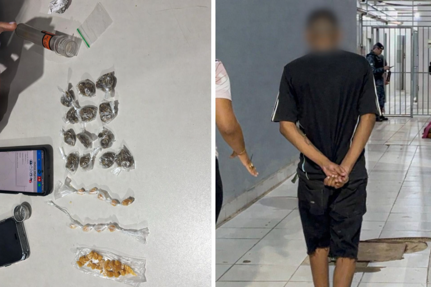 Adolescente de 14 anos é apreendido por tráfico na região do Cai N’Água