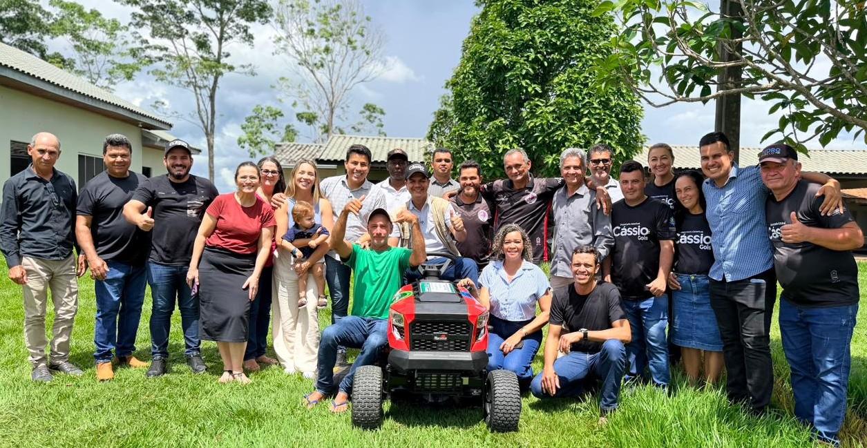 Deputado Cássio Gois fortalece agricultura familiar e esporte com novos investimentos em Cacoal