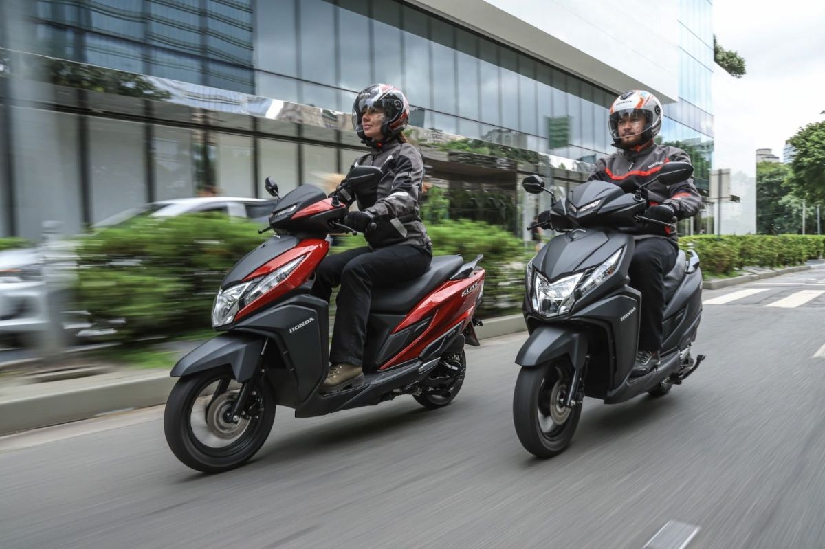 Honda Elite 125 2027 mantém mecânica e tem quatro novas cores