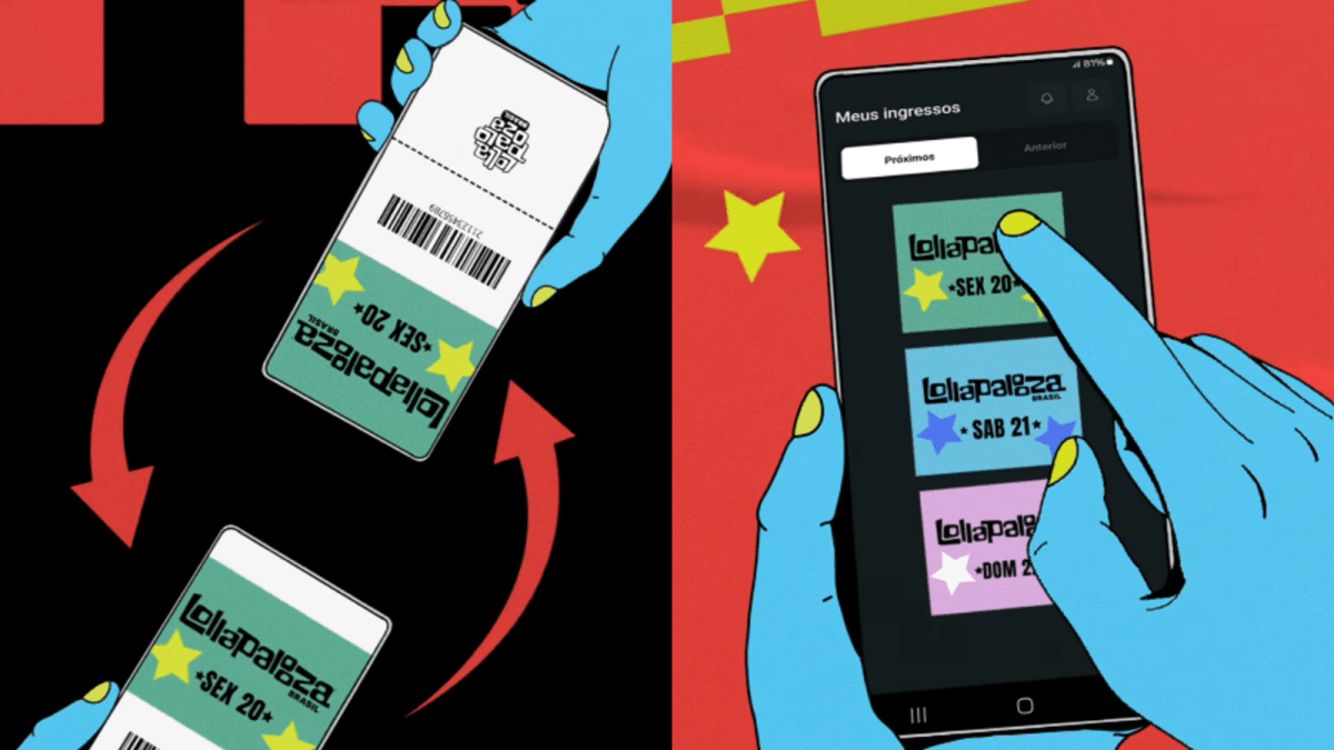 Lollapalooza 2026: como ativar e transferir os ingressos?
