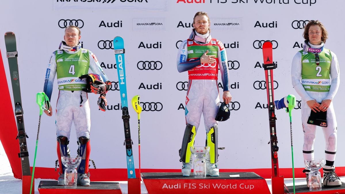 Lucas Pinheiro volta ao pódio em etapa da Copa do Mundo de Esqui