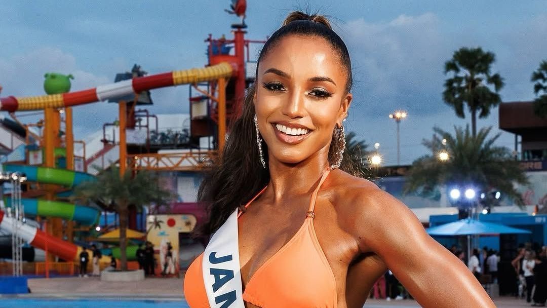 Miss Jamaica recebe alta quatro meses após queda grave no Miss Universo